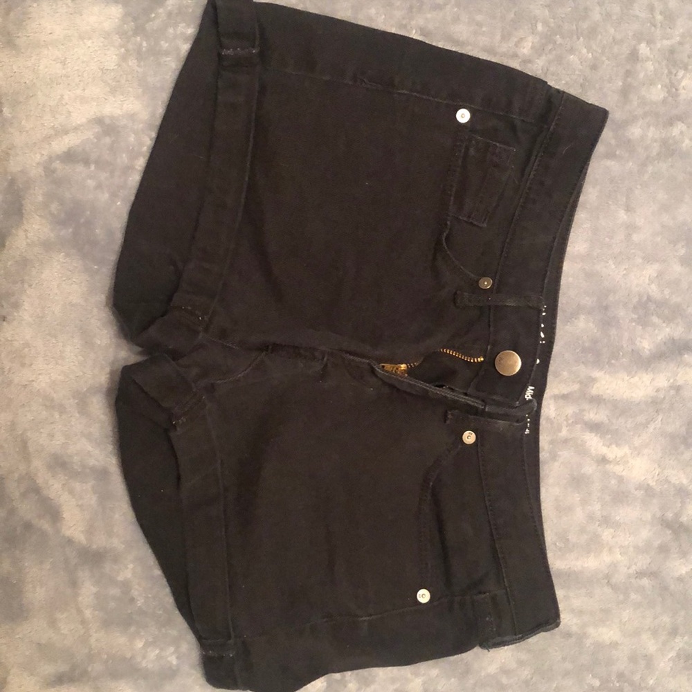 Black shorts